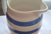 Carrigaline Colleen blue and white milk jug
