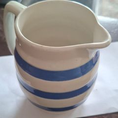 Carrigaline Colleen blue and white milk jug