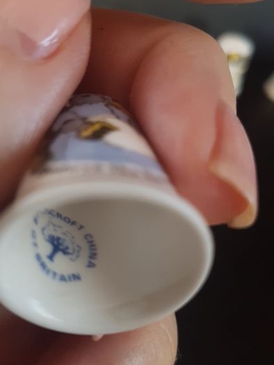 Collection of Thimbles Animals doing Household Chores