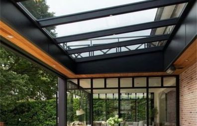 Large Tempered Laminated Glass Roof Panels (x3)