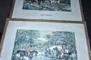Pair of Hunting pictures