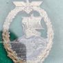 WW2 Auxillary cruiser badge plus Luftshutz Ehrenzeichen  service medal Image 2