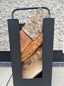 Fireplace Log / briquette holder