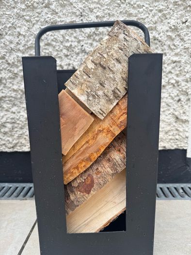 Fireplace Log / briquette holder