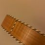 Risa Slimline flamed maple soprano ukulele new with padded case Image 9