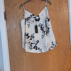 Dynamite Cream Spaghetti  Straps Cami Top. .  S. L 14.  B.N.W.T