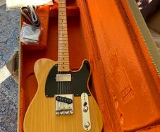 Fender 52 Telecaster American Vintage Reissue Limited Edition FSR. Albert Lee signature on back of headstock.