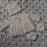 Stunning handmade complete christening set Image 2