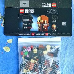 Lego Star Wars 40547 Brick Headz BrickHeadz Darth Vader Obi Ean Kenobi Dark Vador Ben 174 175