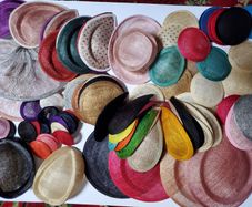 Huge lot of millinery /hat making supplies