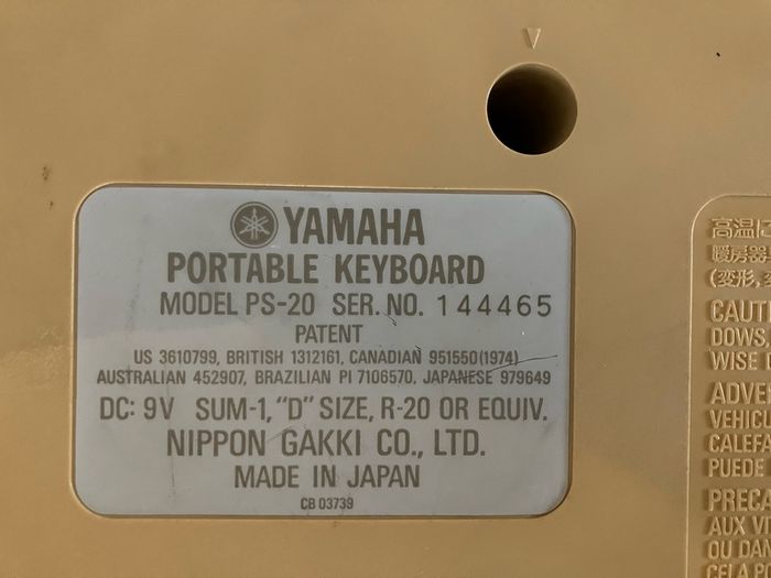 Yamaha Keyboard: Doesn't Work