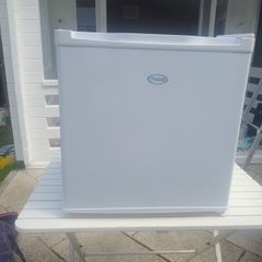 small fridge . with ice box