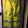 Men workwear waterproof hi viz trousers Image 3