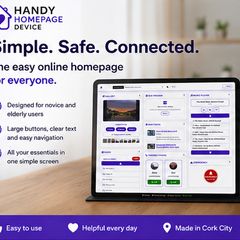 Handy Homepage Device (for the elderly)