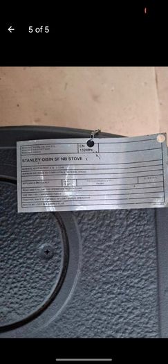 Stanley oisin stove