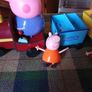 Grandpa pig with train set and figures Image 3