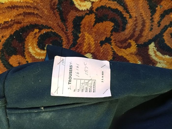 Vintage Obsolete Garda Trousers. Pre-1987 "Bulls-Wool" Era. John Ireland & Son