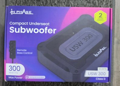 Inphase Underseat Hidden subwoofer