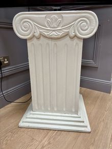 Interior wooden stand