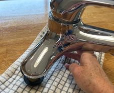 Bath single lever mixer tap