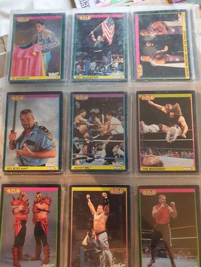 WWF Merlin Trading Cards full set of 96