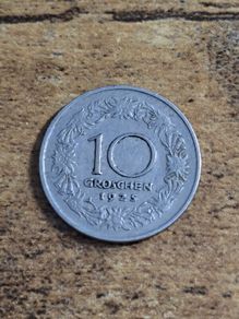 Austria, 10 Groschen, 1925 Coin - free standard postage