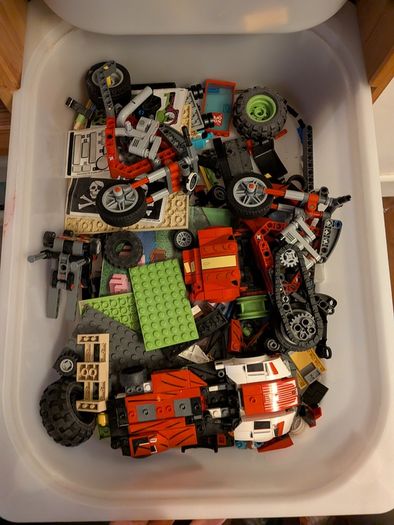 Lego and instruction manuals