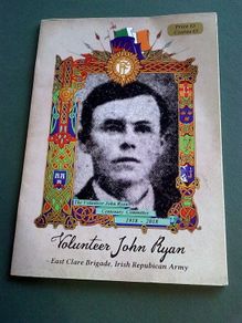 Volunteer John Ryan East Clare Brigade IRA Souvenir booklet