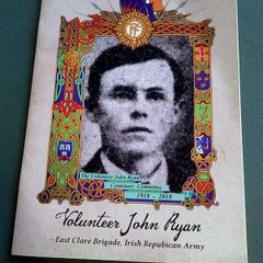 Volunteer John Ryan East Clare Brigade IRA Souvenir booklet