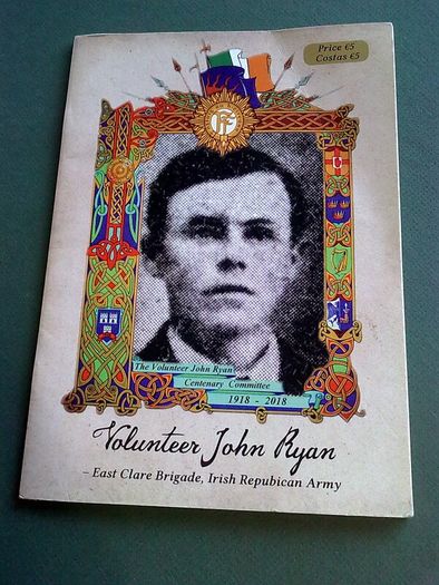 Volunteer John Ryan East Clare Brigade IRA Souvenir booklet