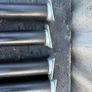 Vintage ebonized turned dansette legs with ajustable feet x4 including fittings c1960 Image 3