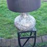 lamp and Cast iron stand Image 5