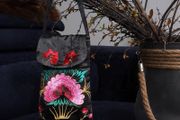 Brand New Embroidered Phone Bag