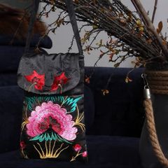 Brand New Embroidered Phone Bag