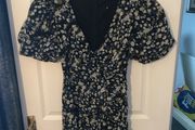 missguided puff sleeve dress size 10