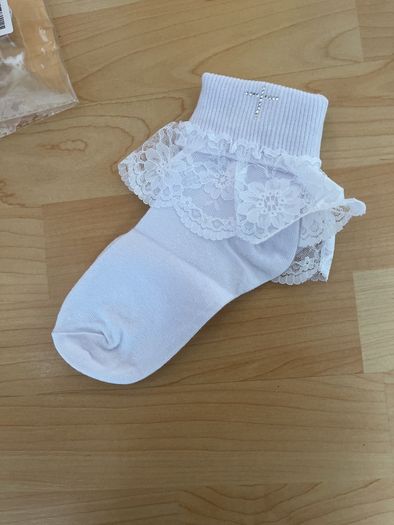 communion white socks