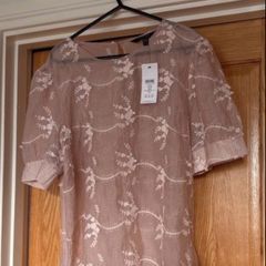 lipsy sheer top