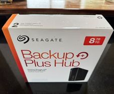 Seagate External 8TB HDD Backup Plus Hub