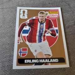 Erling Haaland Bronze Extra Sticker - Panini FIFA World Cup 2026