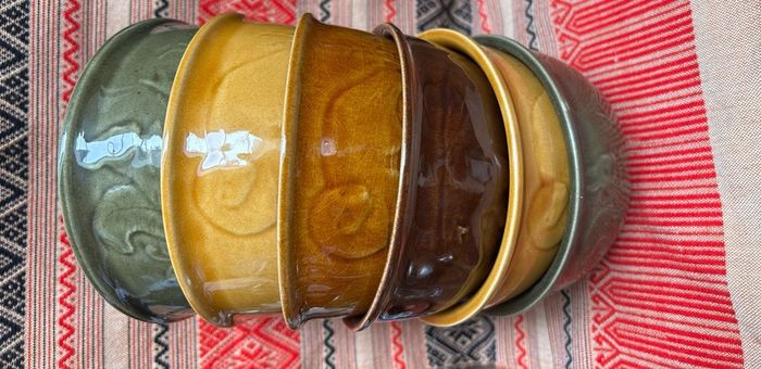 Vintage Carrigdhoun Co Op Bowls x6