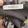 Marella geometric design dress - sz 12 Image 6