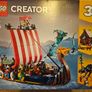 Lego Creator 3in1 Viking Ship and the Midgard Serpent 31132 Image 7