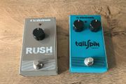TC Electronic Rush Booster + Tailspin Vibrato pedals
