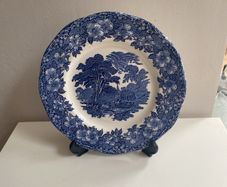 Enoch Wedgwood Turnstall  woodland plate
