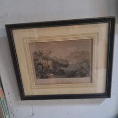 4 old irish prints