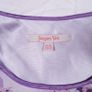 Jacques Vert Purple Pink Floral Print Chiffon Flutter Sleeve Blouse 20UK/48EU Image 2