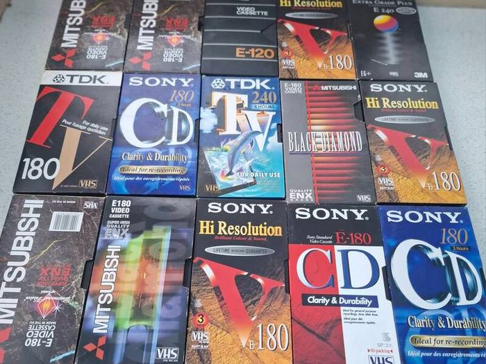 Vhs Video Cassettes