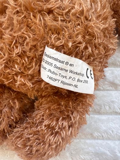 Sesame Street Sesamstraat Tommie Plush Rubo Toys 2005 Vintage Sesame Workshop approx. 28- 32 cm. Please see photos