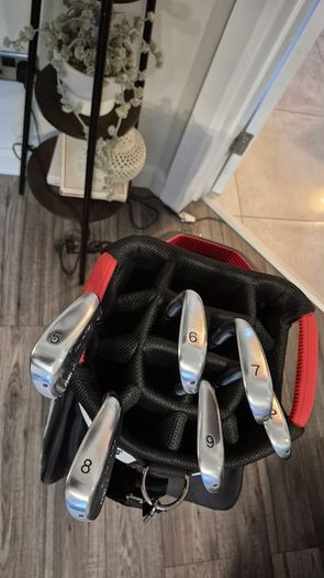 Srixon Tour Cart Bag and ORKA RS1X Irons