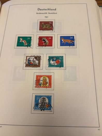 Stamp album GERMANY